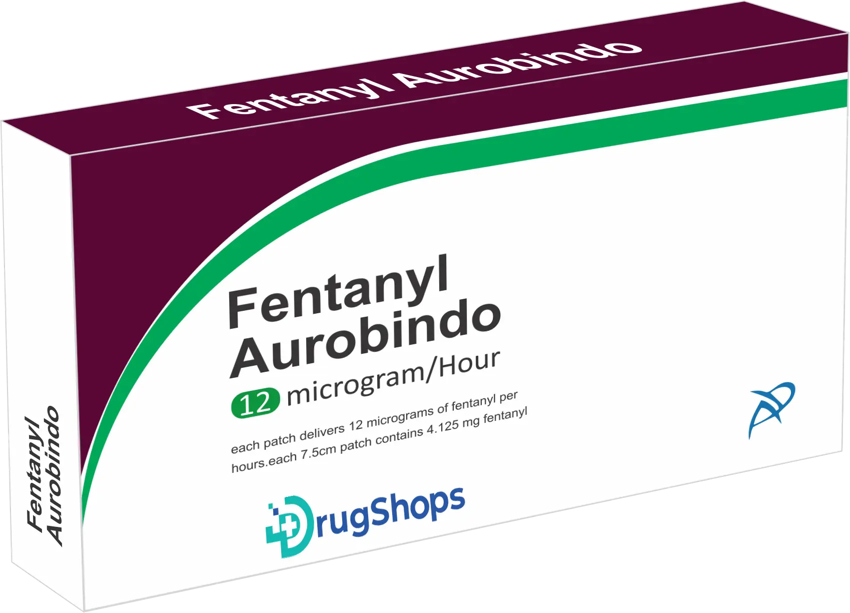 Fentanyl Aurobindo 12mcg Pleister