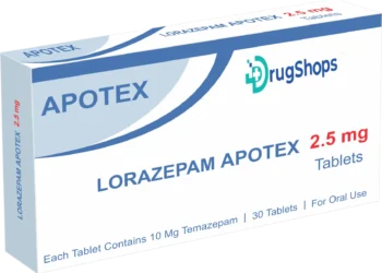 Lorazepam 2.5mg Tablets Drugshops.net