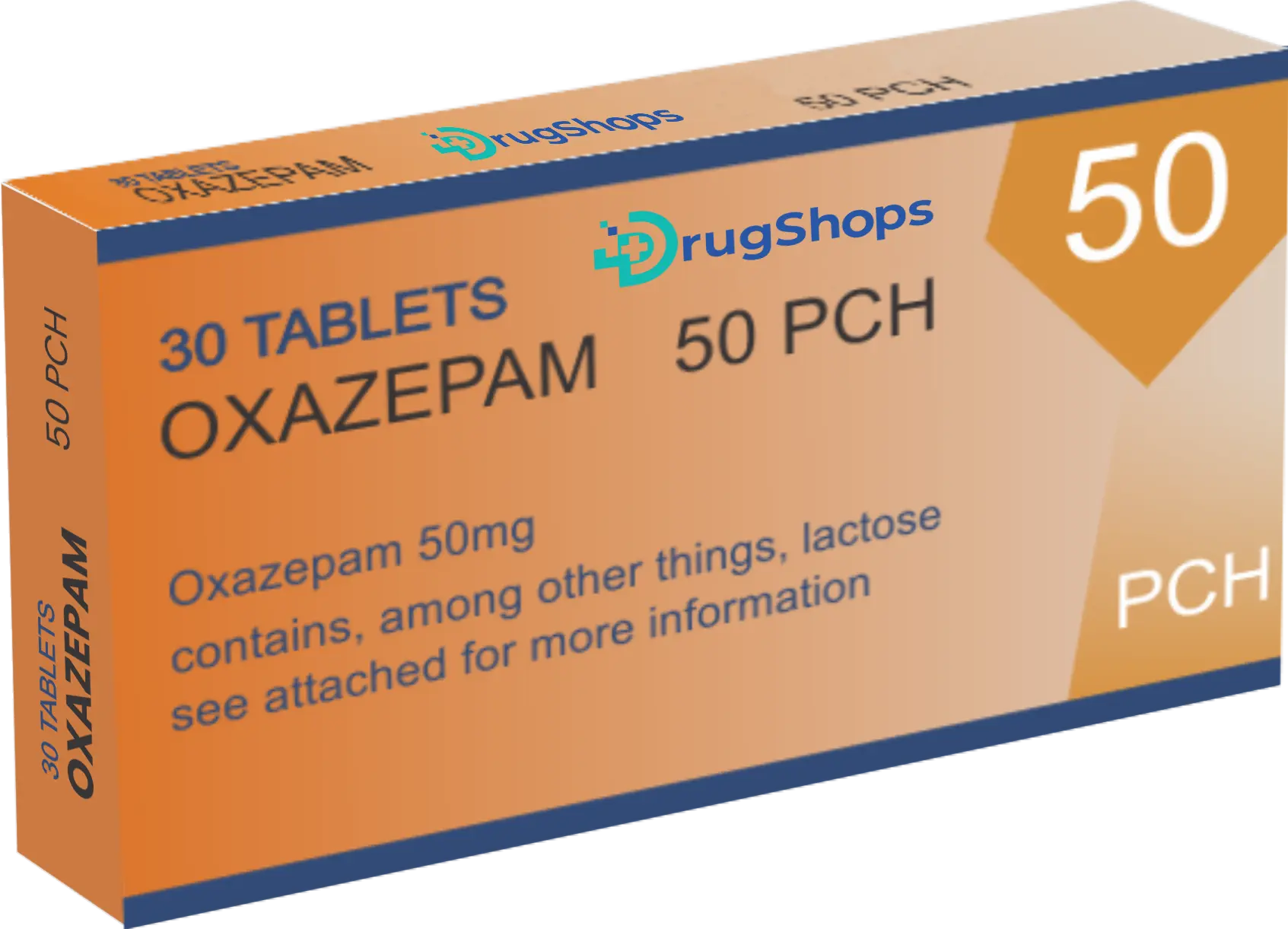 Oxazepam 50 mg 30 Tablets