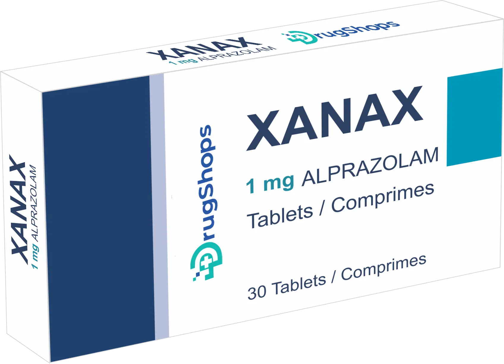 Xanax 1 mg Alprazolam 30 Tablets